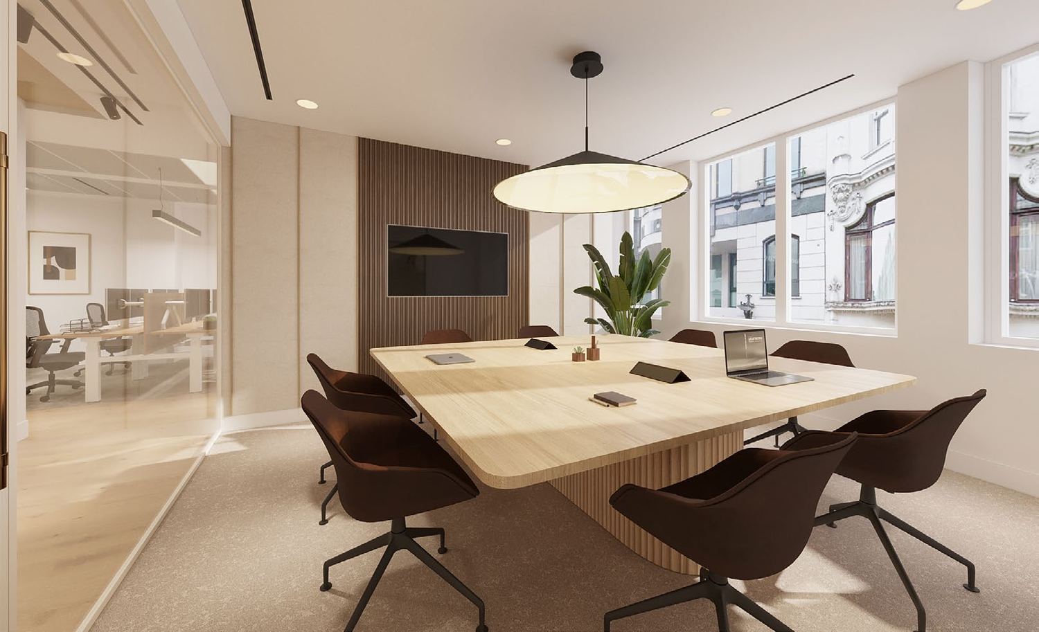 12 Conduit Street — completed installation, view 3